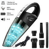 Car Vacuum Cleaner Handheld 12V 120W Cordless Rechargeable Portable Home