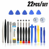 22 in 1 Mobile Phone Repair Tools Kit Set Spudger Pry Opening Tool Screwdriver