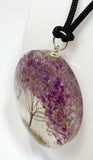 Amethyst Tree of Life Orgonite Orgone Crystal Pendant Energy Healing Protection