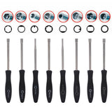 8x Splined Handle Carburetor Adjustment Tool Kit Adjusting Carb Screwdriver Set