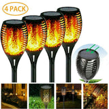 4PK LED Solar Garden Landscape Lamp