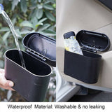 Auto Car Trash Rubbish Can Garbage Dust Dustbin Box Case Holder Bin Mini Trash