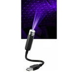Atmosphere USB Roof Car Star Ceiling Lamp Night Lights LED Sky Laser - Purple