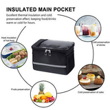 Bicycle Handlebar Basket Bag Bike Reflective Front Pannier Tube Waterproof