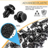 731 PCS Car Body Trim Clips Retainer Bumper Auto Panel Push Plastic Fastener Kit