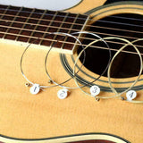 6 Pcs Acoustic Music Guitar Universal Sent Free Pick Strings Steel Premium Light