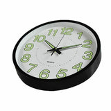 305mm Luminous Wall Clock Glow In The Dark Silent Quartz Indoor Home Modern Clock