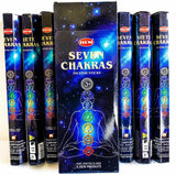 Seven Chakras 120 Incense Sticks Odour Fragrance Meditation