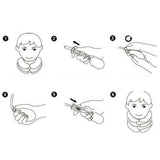 Air Inflatable Neck Pillow Head Cervical Traction Support Stretcher Assorted