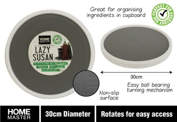Lazy Susan Rotating Swivel Turntable Dining Kitchen Dinnerware Gift Home 30cm