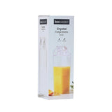 2 pcs Fridge Bottle Box Sweden Water Juice Beverage Crystal Clear Storage 450ml