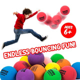 6PCE Super Bounce Hand Balls Party Central 6cm Diameter Playtime Endless Fun Ind