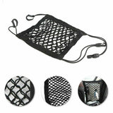 Car Net Bag Elastic Mesh Seat Storage Tidy Cargo Organizer Pocket