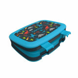 Bentgo Kid's Print Leak-Proof Bento Lunch Box Dinosaurs Design With 5 Compartments