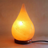 Tear Rain Drop Himalayan Crystal Salt With Lamp Natural Night Light Rock Energy