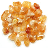 Citrine Gemstone Tumbled Natural Healing Crystal Wellbeing Success Stone