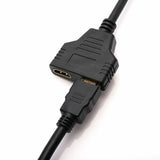 1080P 1 to 2 HDMI Splitter Auto Split Cable Double Signal Adapter Convertor