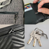 Mini Beer Bottle Opener Keychain Key Ring Small Tool Steel Keyring Camping