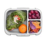 Bentgo Lunch Box With Compartment Bento-Style Lunchbox Container  Silver