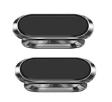 2x Universal Magnetic Car Phone Holder Dashboard Mount Stand iPhoneSamsung Black