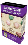 Gemstone Tumbled Stones Excavation Kids Fun Science Kit Mineral Dig Game