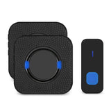 Wireless Door Bell Chime Waterproof Doorbell 2 Receivers 300M Long Range