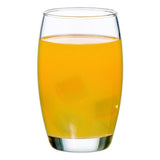 6x Highball Glasses Set Water Juice Soda Drinks Glass 350ml