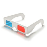 2pk 3D Glasses Red Blue Cyan Optical Filter Achieves 3D Effect 3D TV Games Movie