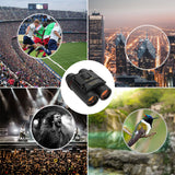 Day Night Vision Binoculars 30x60 Zoom Outdoor Travel Hunting Folding Telescope