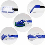 5 in1 Water Aquarium Cleaning Tool Fish Tank Gravel Vacuum Glass Cleaner Brush