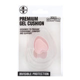 1 pair Cushion Heel Front Silicone Insole Clear Half Pads Feet Shoe Protector