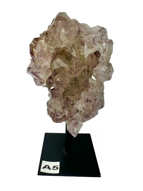 Amethyst Cluster on Stand A5 Healing Stone Crystal Decoration Home Meditation