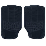 3 pieces Car Floor Mat Set Includes 2 Front Mat 70x46cm and 1 Rear Mat 44cx130cm