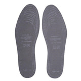 1 Pair Unisex Comfortable Foot Care Insoles Slim Leatherette Pads Feet