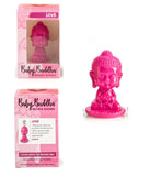 Baby Buddha Incense Burner Holder Home Decor Aromatherapy Yoga - Pink Love