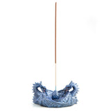 Ice Dragon Twins Incense Burner Holder Incense Sticks Yoga Meditation