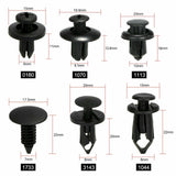 190x Car Body Trim Clips Retainer Bumper Rivets Panel Push Plastic Fastener Set