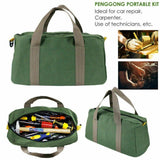 Waterproof Tool Bag Portable Storage Toolkit Hand Heavy Case Canvas Duty - S