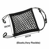 Car Net Bag Elastic Mesh Seat Storage Tidy Cargo Organizer Pocket