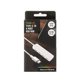 Type-C to 4 USB 3.0 HUB USB-C Charging Port Adapter Multi-Splitter Cable