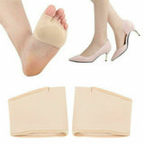 1 Pair Metatarsal Sleeve Gel Pads Ball Of Foot Cushions Metatarsalgia Sore Large