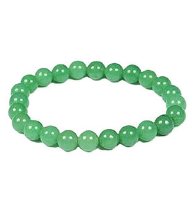 1pc Gemstone Power Bead Bracelet Collectable Gift Bracelets Green Aventurine