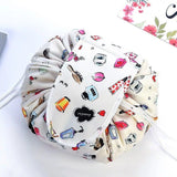 Cosmetic Makeup Drawstring Bag Magic Travel Pouch Storage Organizer - Lipstick