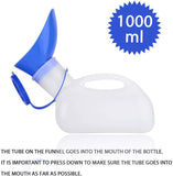 1x 1000ML Outdoor Urine Bottle w/Lid Male Female Pee Urinal Storage Camping Car