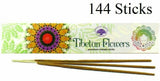 Tibetan Flowers Incense Green Tree Fragrance 12 Packets - 144 Sticks