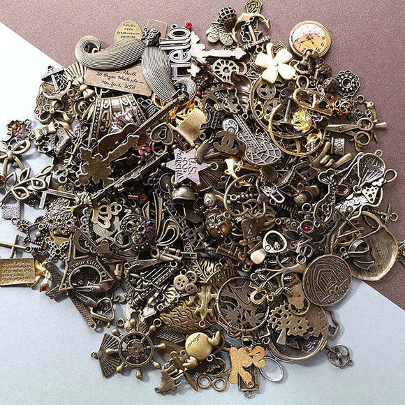 Bulk Tibetan Silver Mixed Charms Pendants Jewelry DIY Making Craft Finding Mod2