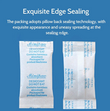 Silica Gel Packets Moisture Absorber Desiccant - 1g Variant Size Value 100Pcs