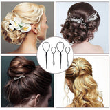 4pcs Set Hair Styling Tool Topsy Tail Ponytail Maker Braid Ladies Girl Clip Loop