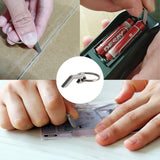 Mini Beer Bottle Opener Keychain Key Ring Small Tool Steel Keyring Camping
