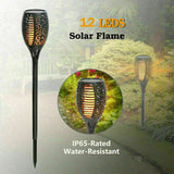 4PK LED Solar Garden Landscape Lamp